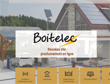 Tablet Screenshot of boitelec.fr